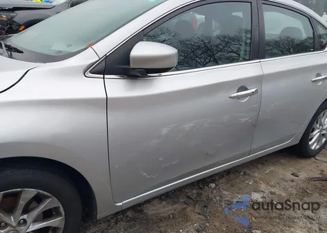 2017 Nissan Sentra Sv z USA, uszkodzony, nr VIN 3N1AB7AP2HY333646
